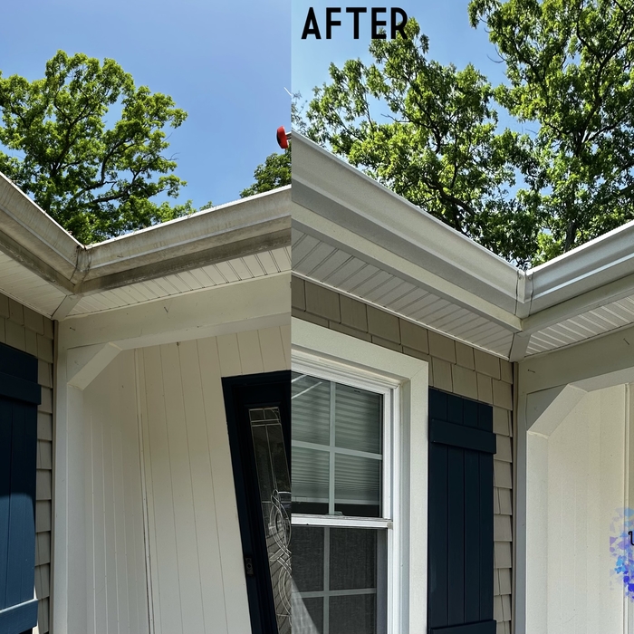 Gutter Oxidation Removal