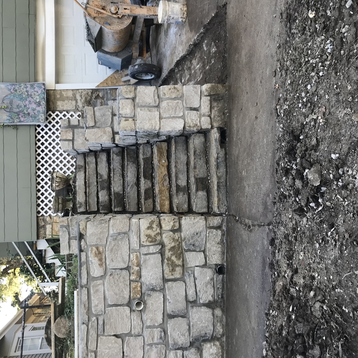 Natural stone wall, we are natural stone steps