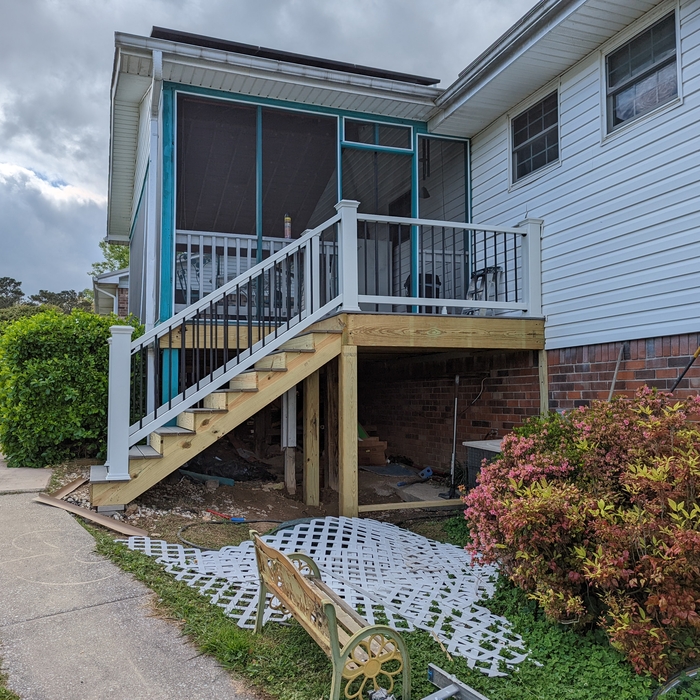 Trex deck