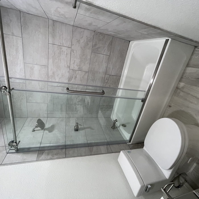 Monotone Bathroom in Souther California