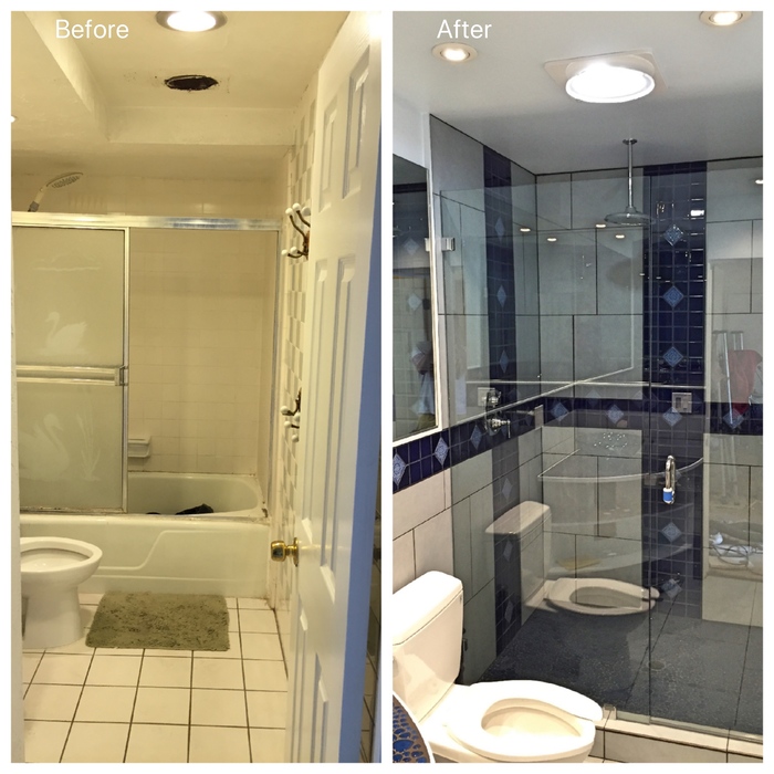 Before and After Costa Mesa Project