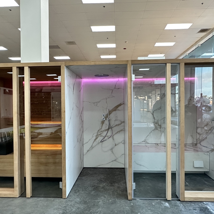 Commercial Effe Sauna Installation