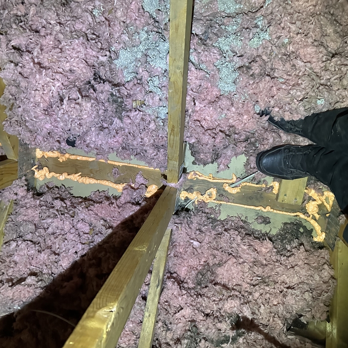 Before - air sealing