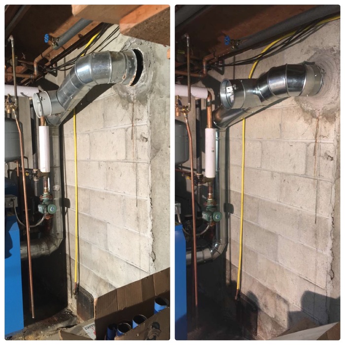 Boiler Exhaust Repair