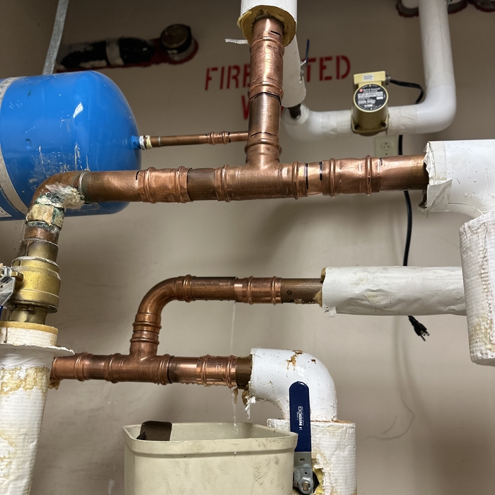 Water leak repair