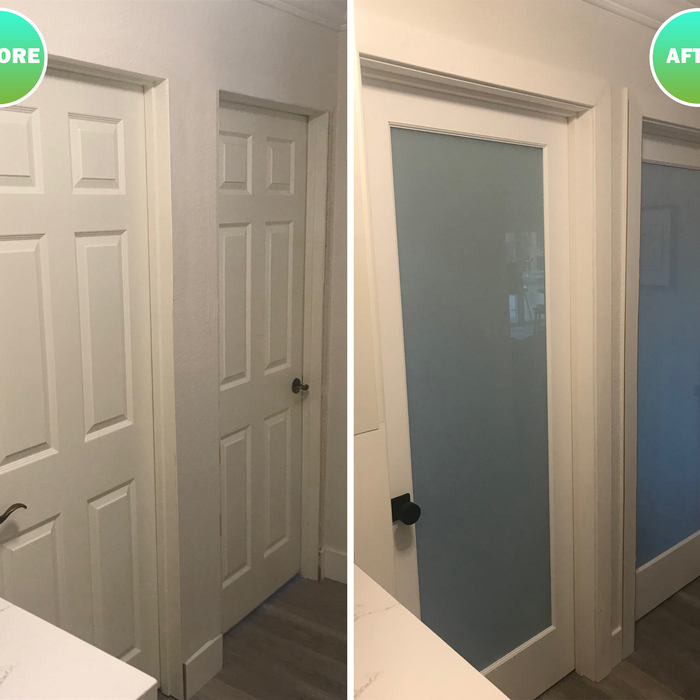 Privacy Glass Doors