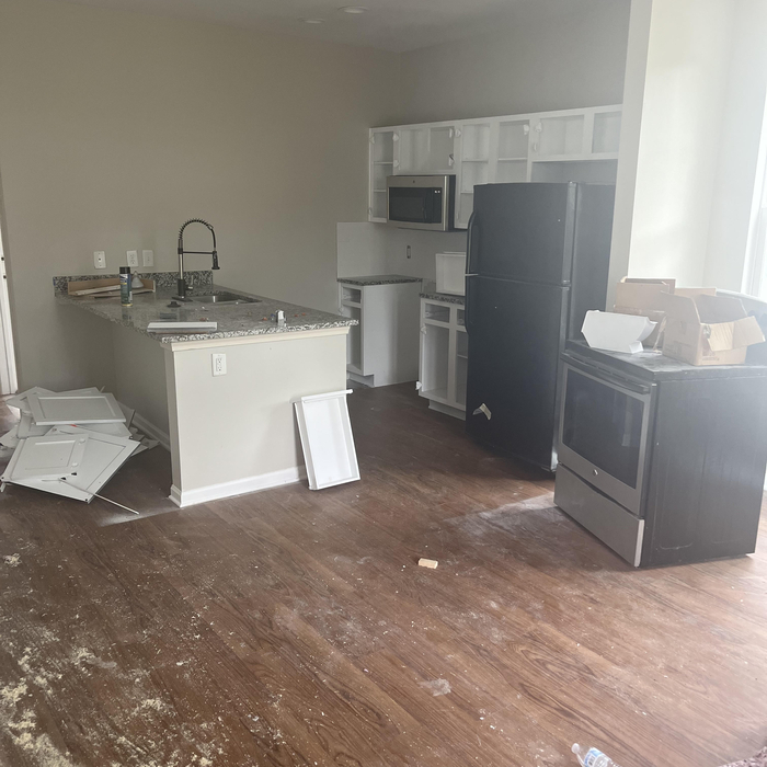 Kitchen before