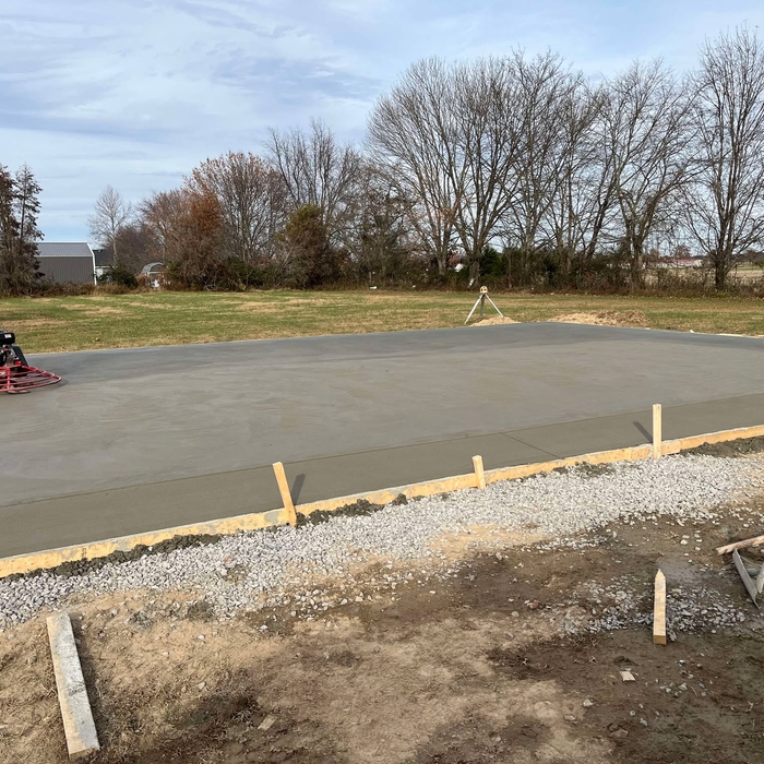 Shed Slab