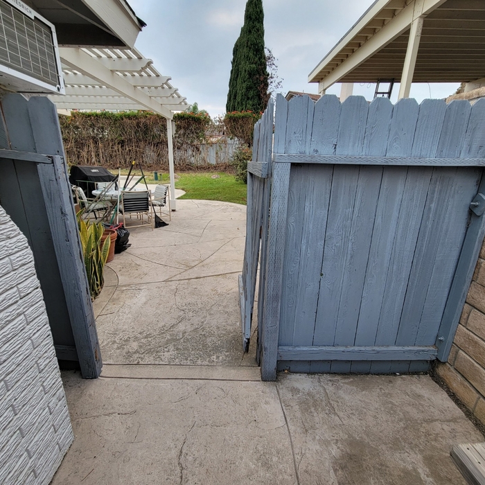 Side Gate - Back View