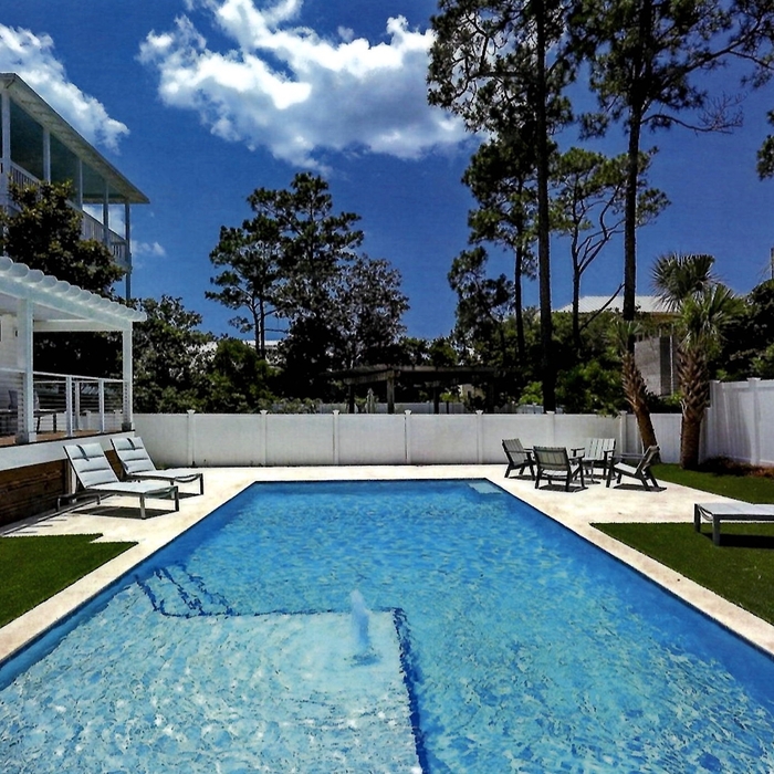 16 x 32  gunite pool