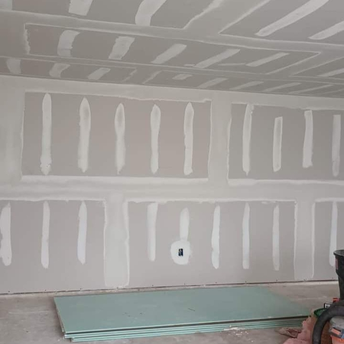 sheetrock and plaster work