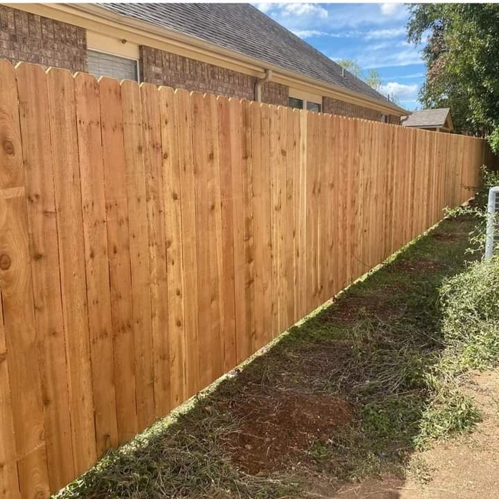 installation of backyard fences