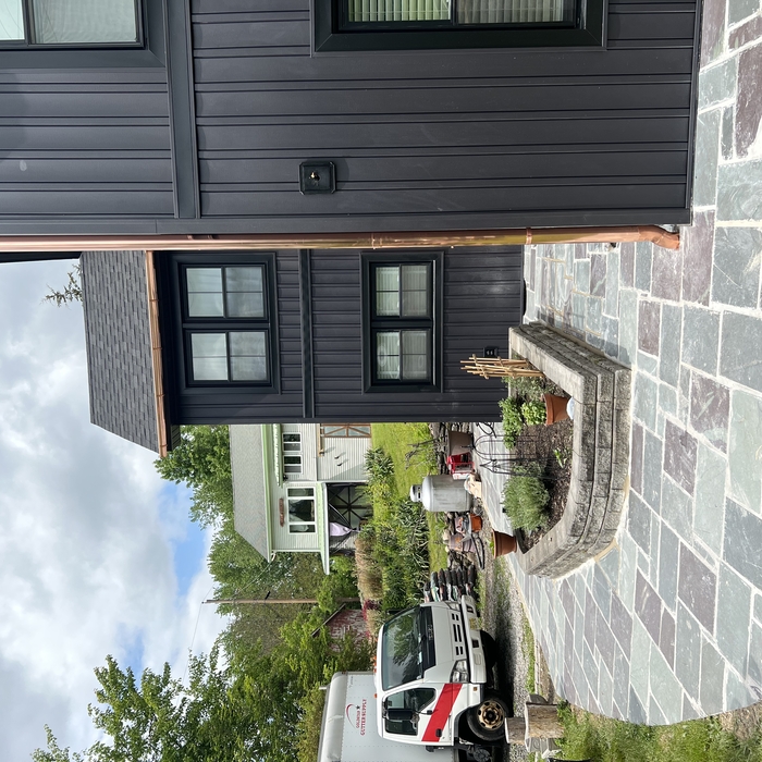 Copper Gutters