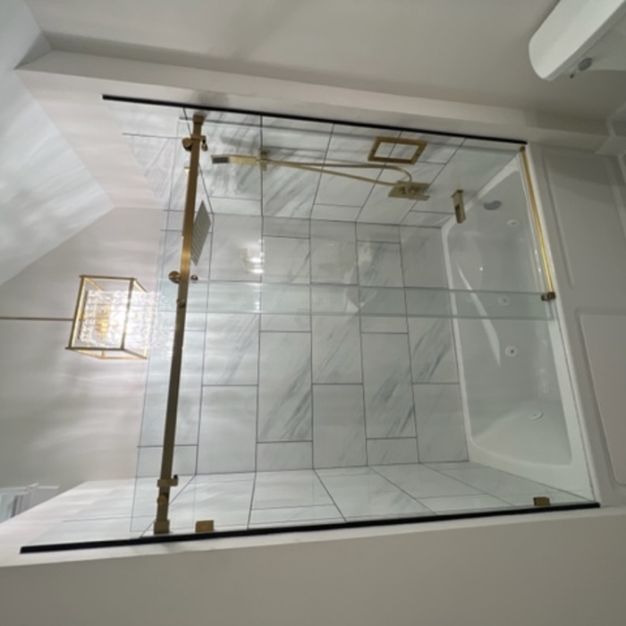 Shower door