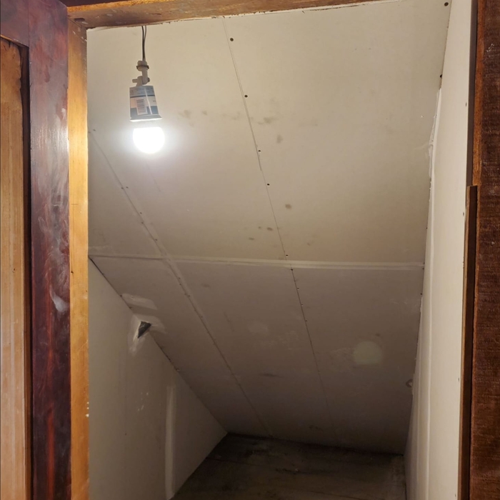 Insulation &amp; drywall installed