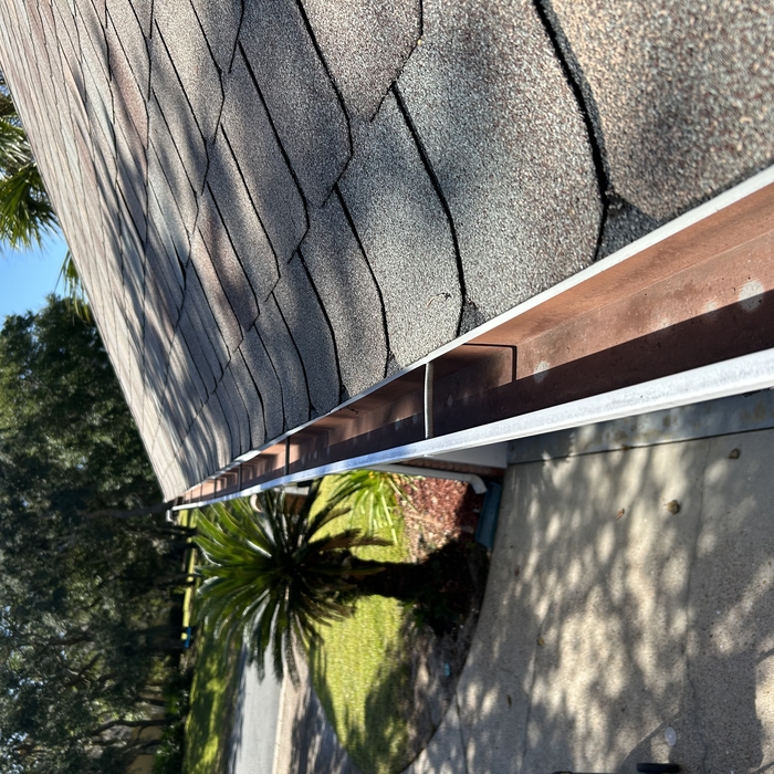 Cleaned Gutter