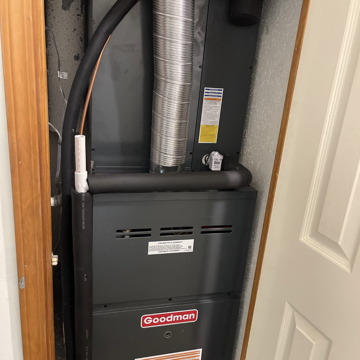 New gas furnace