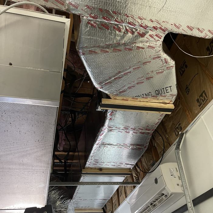 New duct work
