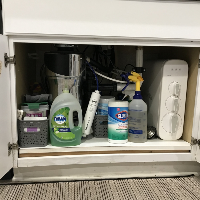 Tankless reverse osmosis filter