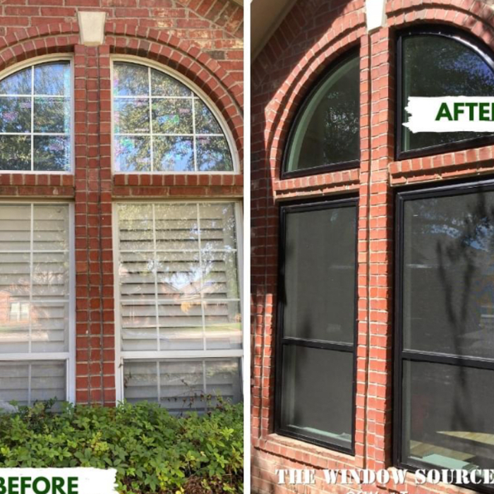 up-close before and after