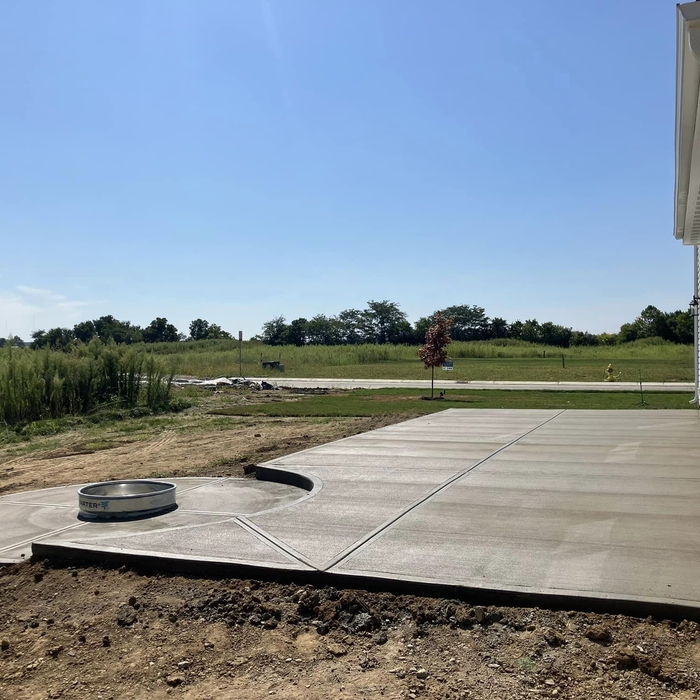 new patio