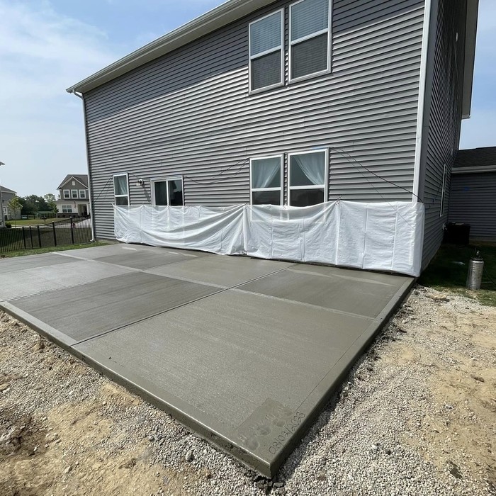 new patio