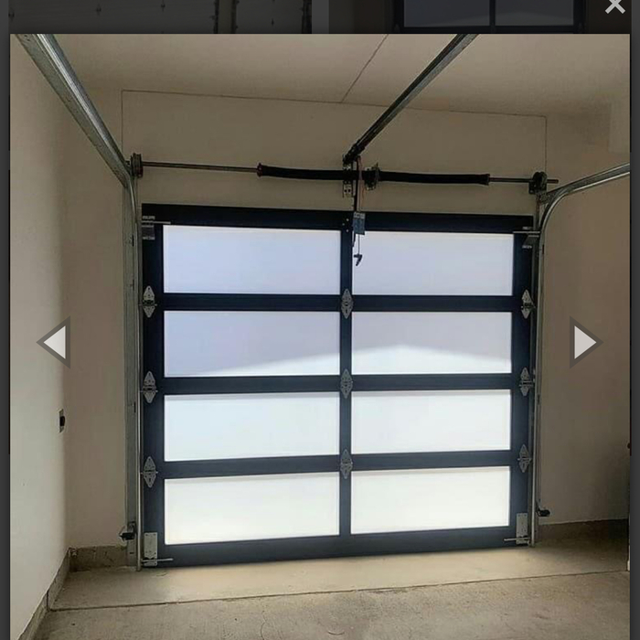 Single framed door