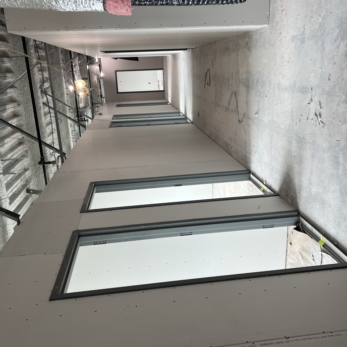 Drywall install commercial