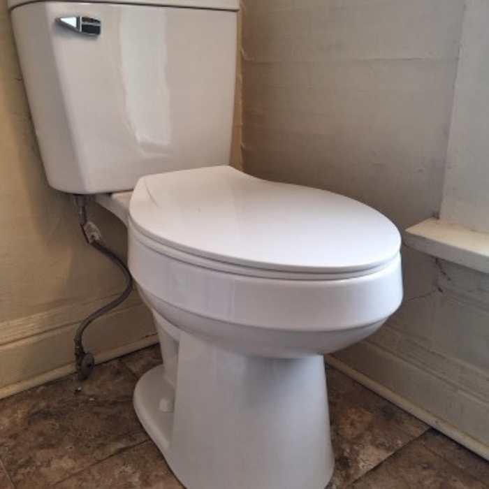 New Toilet Installation