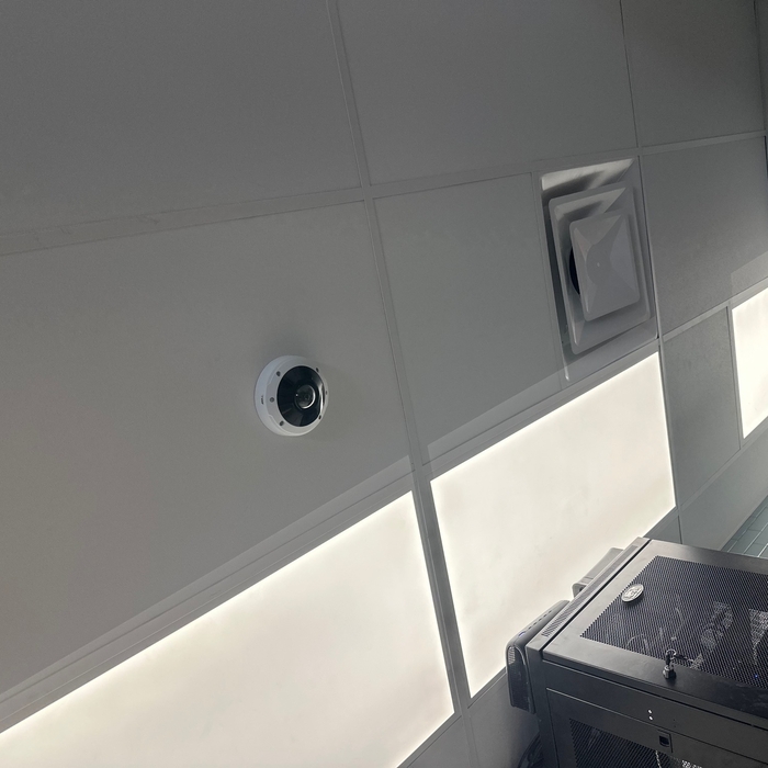 Indoor Camera with Server Rack
