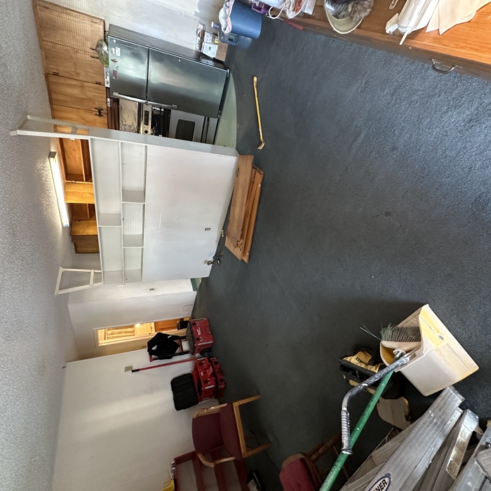 old kitchen and livingroom