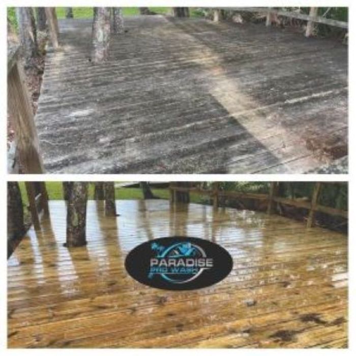 Deck Cleaning