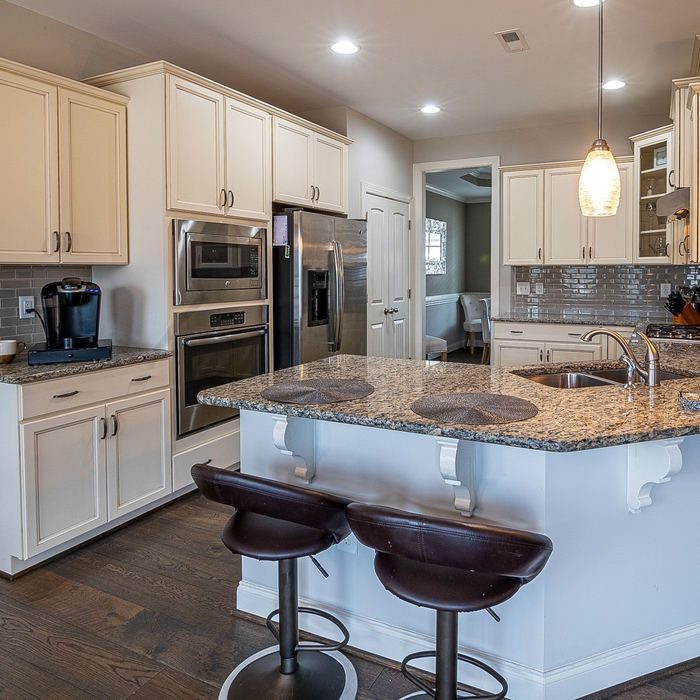 kitchen restyled