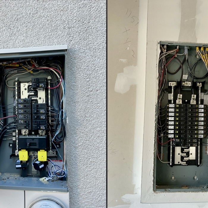 Main panel and sub panel
