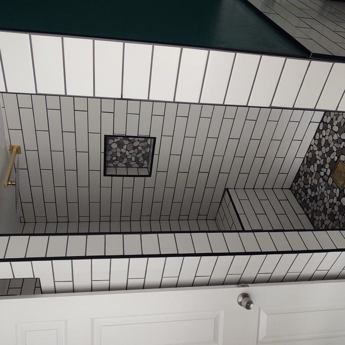 New shower