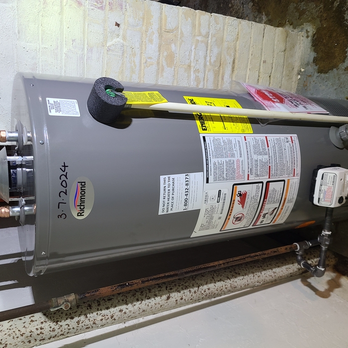 New Water Heater