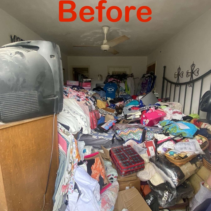Before clean out
