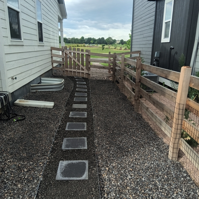 New Rock and Stepping Stone Install