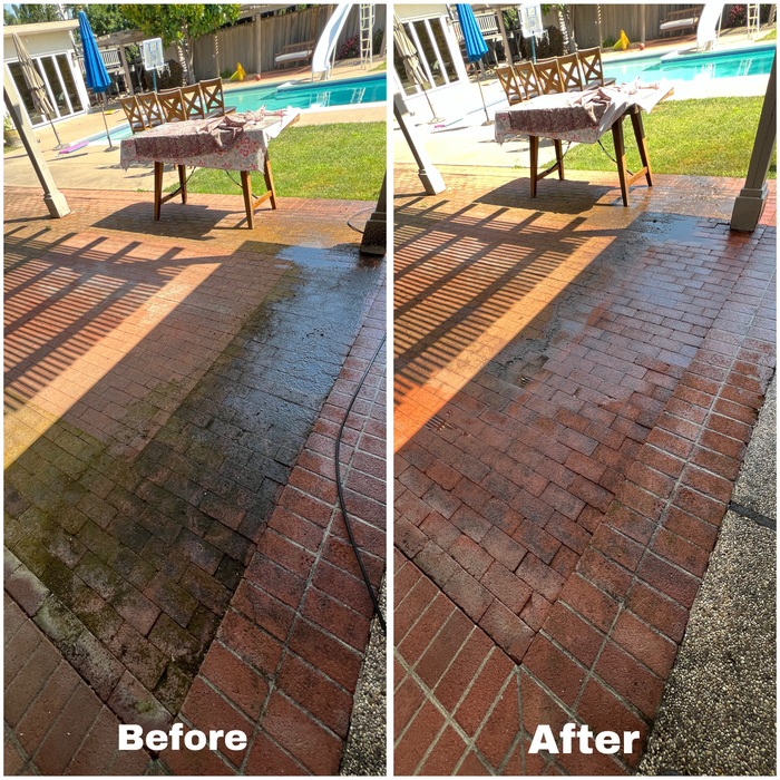Pressure Washing - Before / After