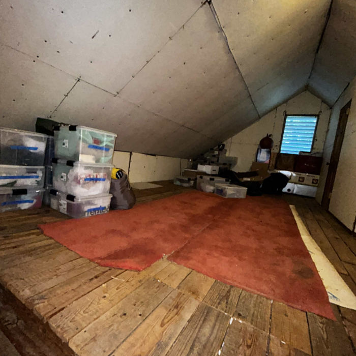 Attic Before 1