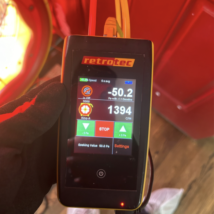 Post- Weatherization Air Leakage