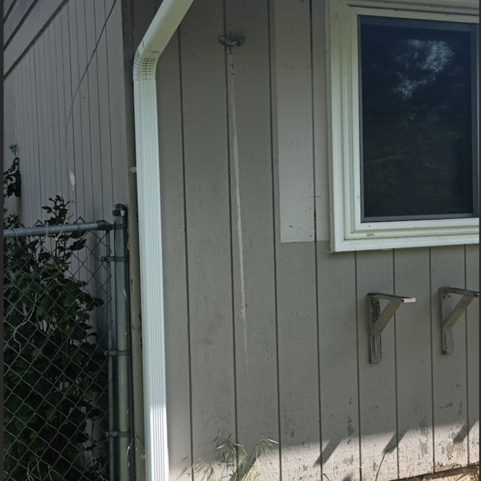 Gutter and Basic Downspout