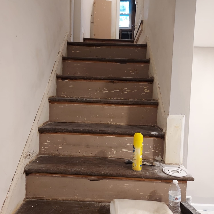 staircase - before