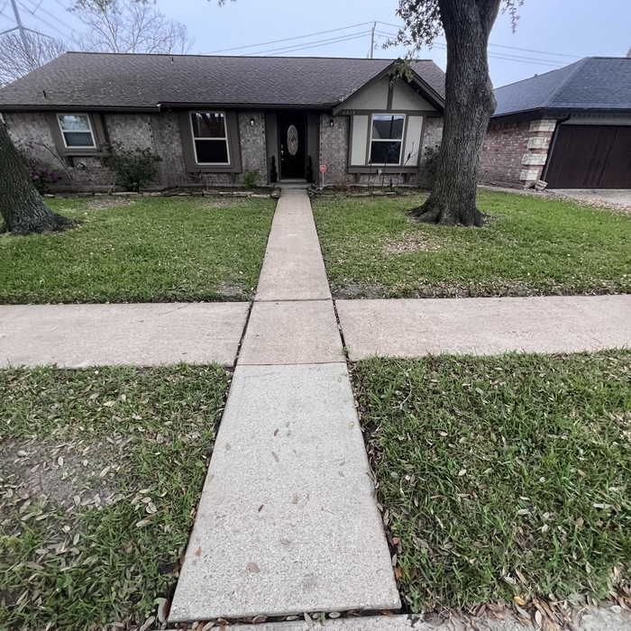 pressure wash walk ways