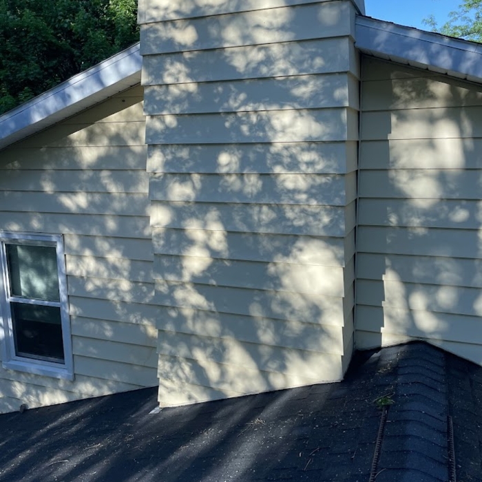Siding after removal