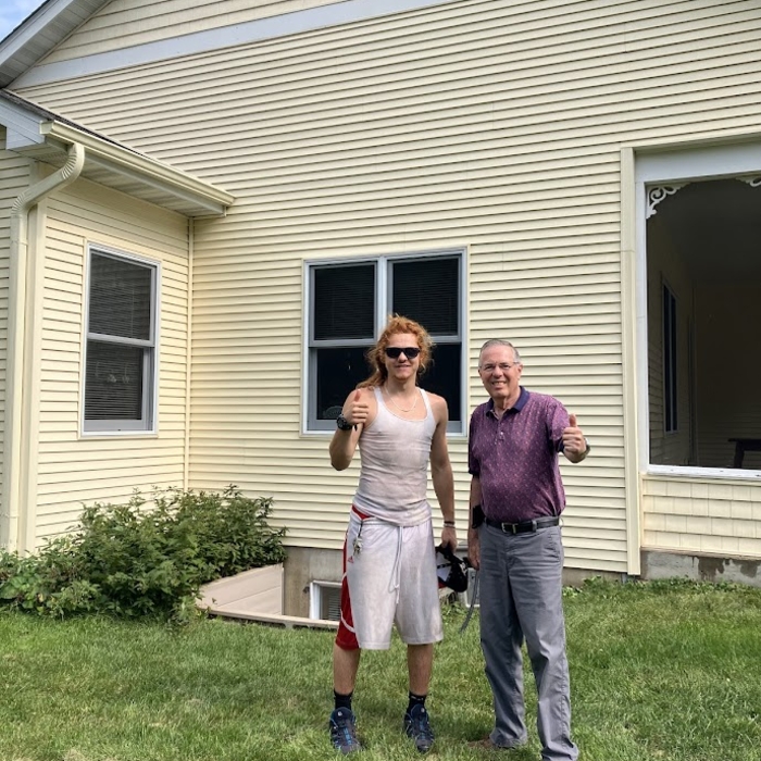 House Wash with customer
