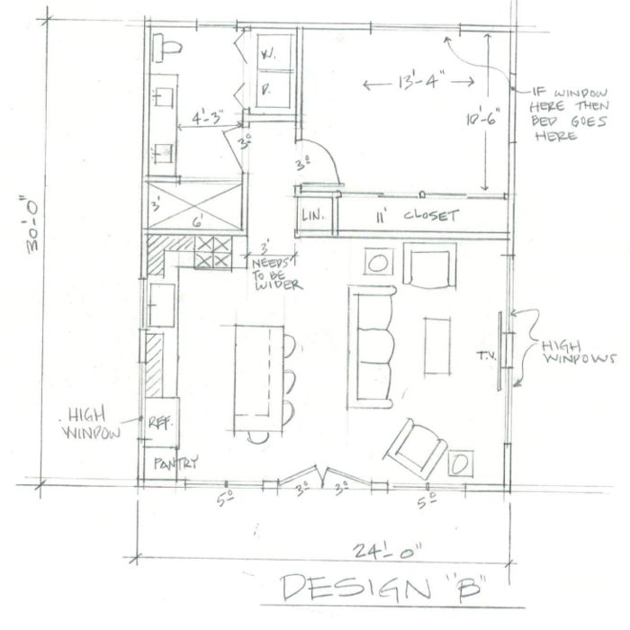 ADU sketch before developemnt