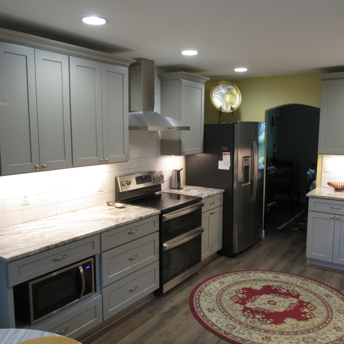Finished kitchen