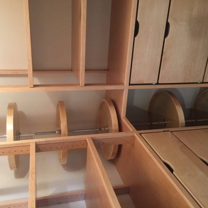 Custom Pantry Shelves