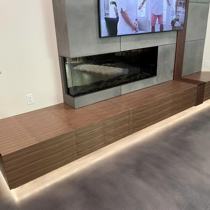 Fireplace After